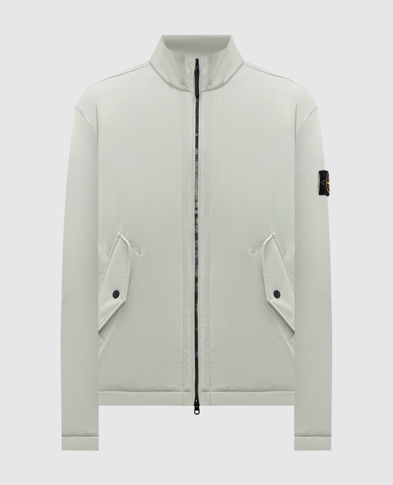 Зеленая куртка с логотипом патча