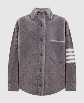 Thom Browne Сіра дублянка FLL122C02821