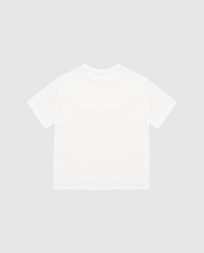 Dolce&Gabbana Детская футболка с нашивкой логотипа L4JTHVG7Q2W26