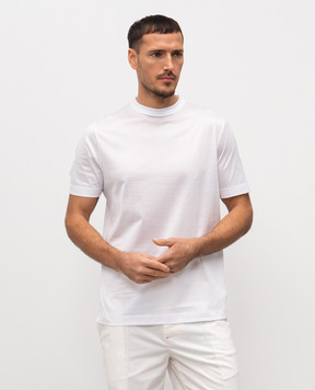 Canali Белая футболка MJ00002T0922