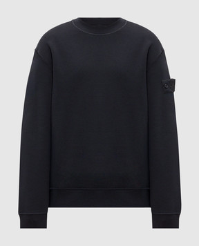 Stone Island Синій утеплений світшот з вовною L2S156100013S0F15