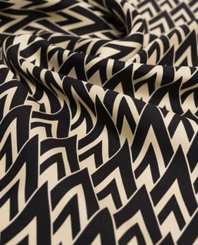 Valentino Бежева хустка із шовку Toute La V 8W2EI114SHT