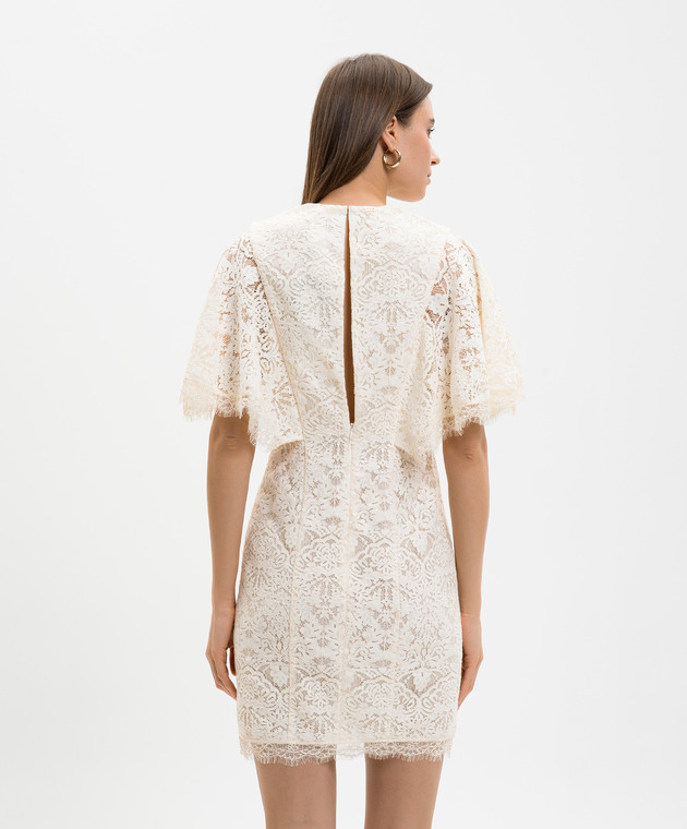 Twinset Сукня кольору айворі з мережива 261TT2311 зображення 4