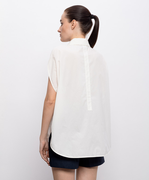 Woolrich Біла сорочка без рукавів CFWWSI2010FRUT3944 зображення 4