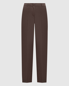 Peserico Коричневі штани з патчем M04826J001953