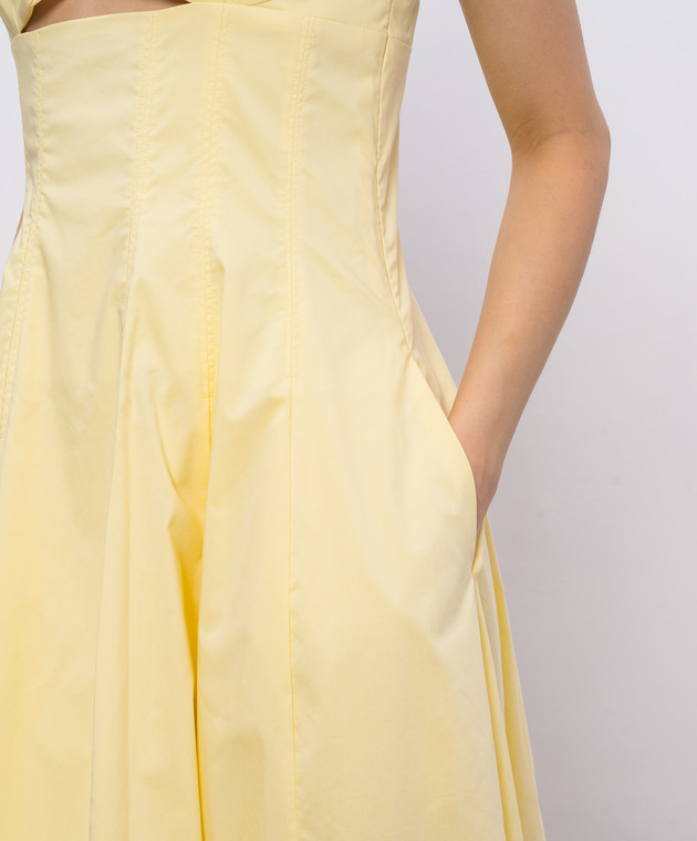 Simkhai Желтое платье Maddy 2261148T изображение 4