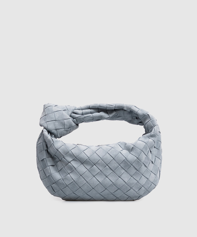 Bottega Veneta Блакитна замшева сумка-хобо Jodie 651876V5ZZ0