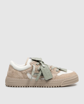 Off-White Бежеві комбіновані кросівки Court 3.0 OF05779101