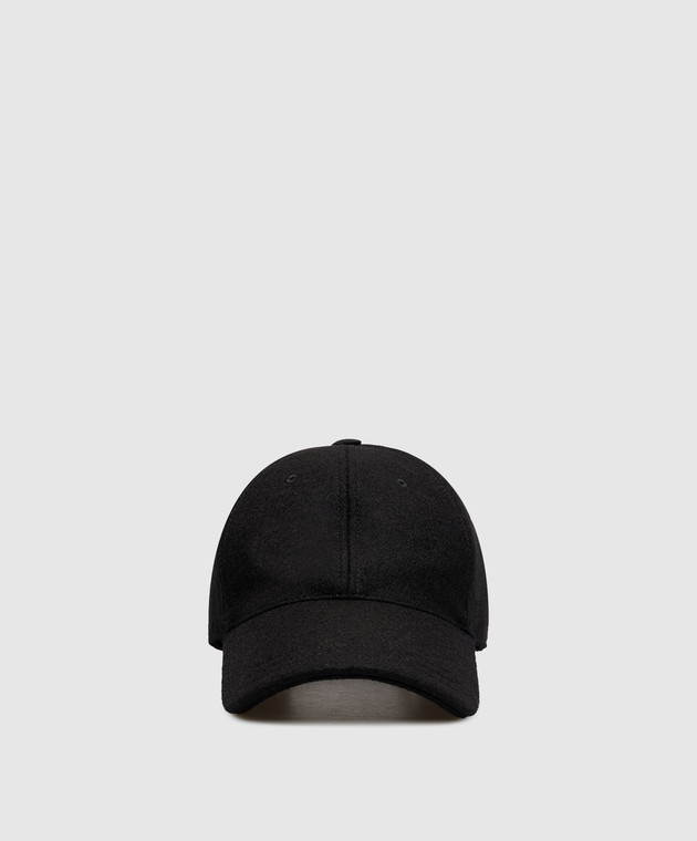 Saint Laurent Черная кепка из шерсти A005BB3YV08