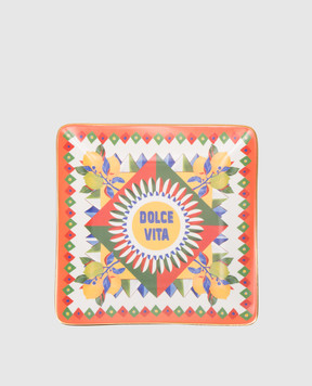 Baci Milano Порцелянова тарілка Svuotatasche STR1DOL01