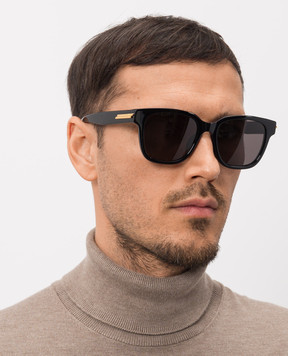 Bottega Veneta Чорні сонцезахисні окуляри 861364V2Q30