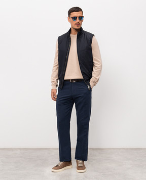 Doriani Cashmere Синій жилет A422272272