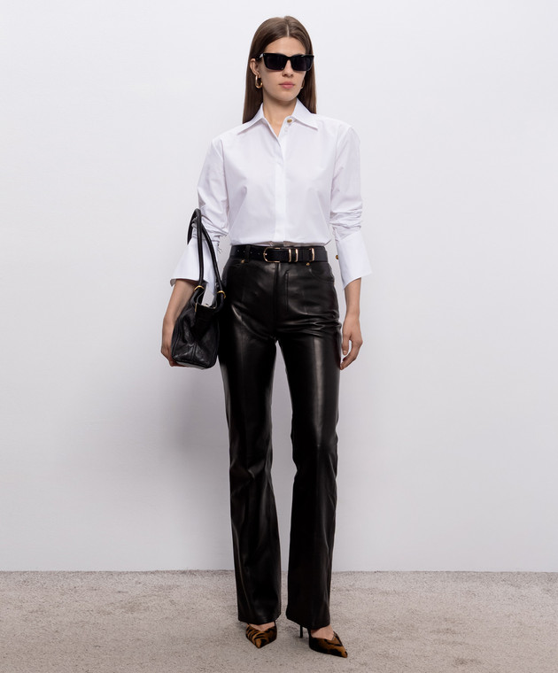 Balmain Белая рубашка HF1HS495CG72 изображение 2