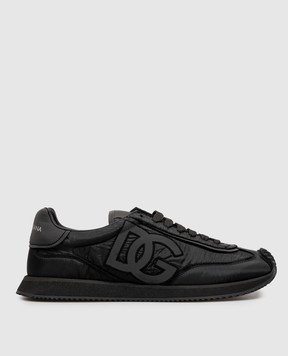 Dolce&Gabbana Чорні кросівки DG Cushion CS2288AF992