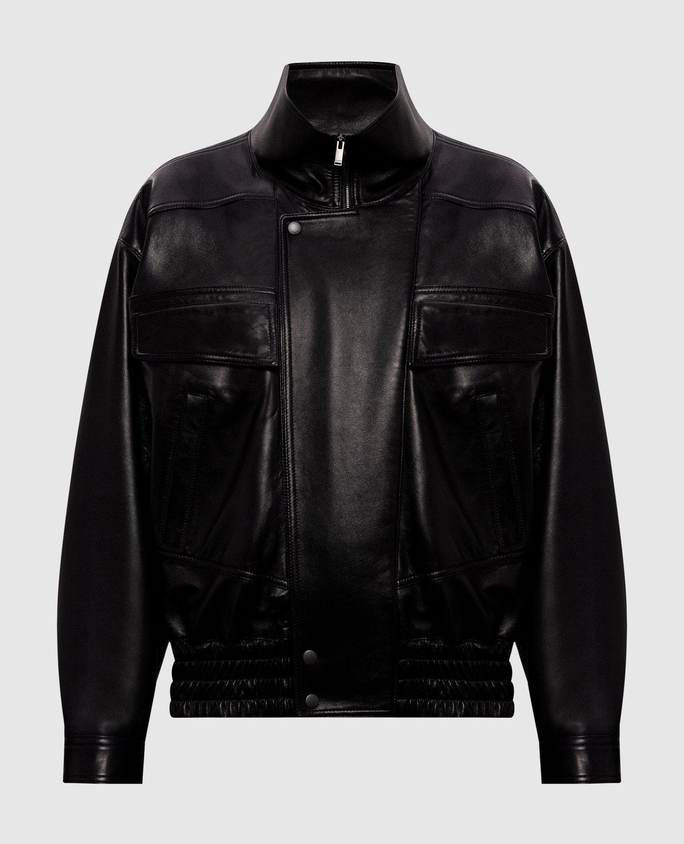 

Черная кожаная куртка, Черный, Кожаные куртки