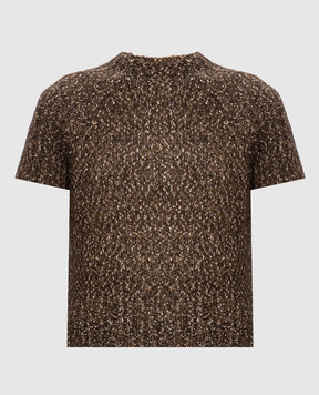 3.1 Phillip Lim Коричневий топ з вовною F26170634MWB