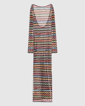 Missoni Сукня з відкритою спиною у візерунок MC26SQ03BR014J