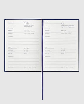 Printworks Синій недатований планер-тижневик SWEET DREAMS PW00708