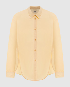 Khaite Желтая рубашка Goya 2430195