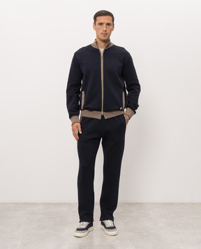 Bertolo Cashmere Синий спортивный костюм 9026330025859026340025