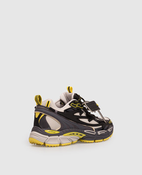 Off-White Кроссовки Be Right Back с фактурным патчем логотипа OMIA295F25FAB002