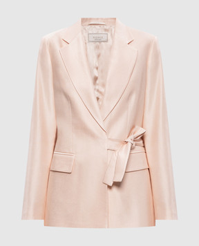 Peserico Розовый жакет с льном S0122901921