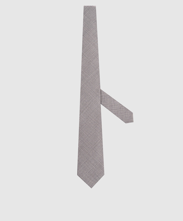 Brunello Cucinelli Серый галстук из шерсти M032P0018 изображение 3