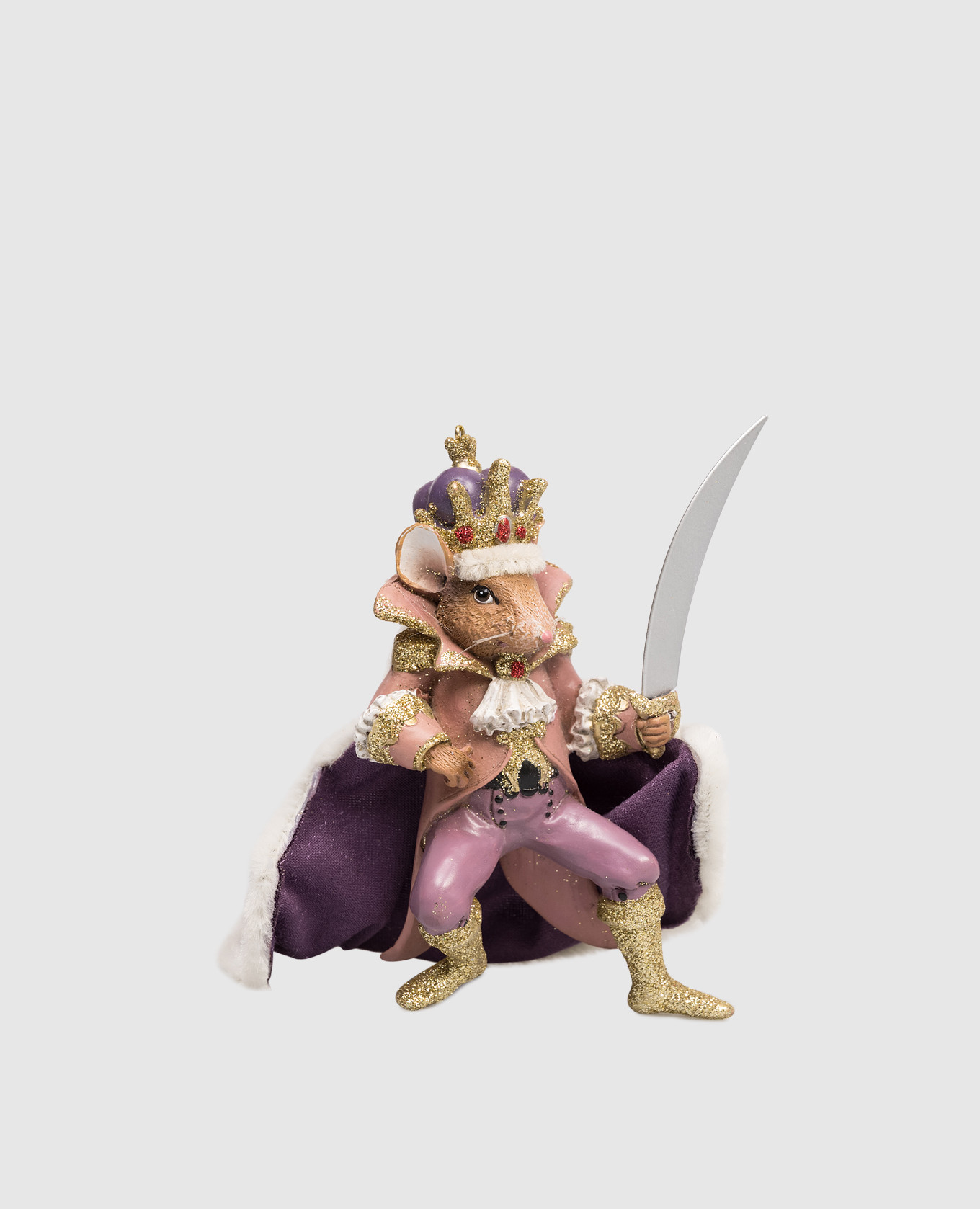 

Елочное украшение Mouse King, Фиолетовый, Елочные украшения