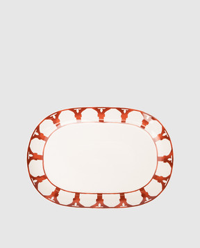 Geminiano Cozzi 1765 Біле порцелянове овальне блюдо Venezia LGCFL20459074