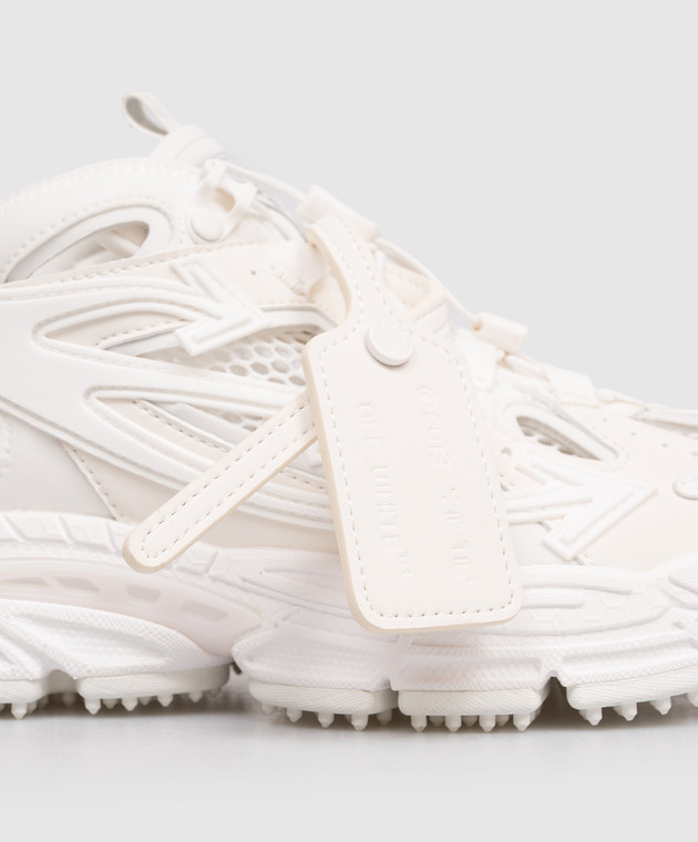 Off-White Белые кроссовки Be Right Back OWIA28LS26FAB001 изображение 5