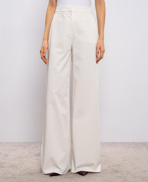 Max Mara Белые штаны DENTICE MXMDENTICE