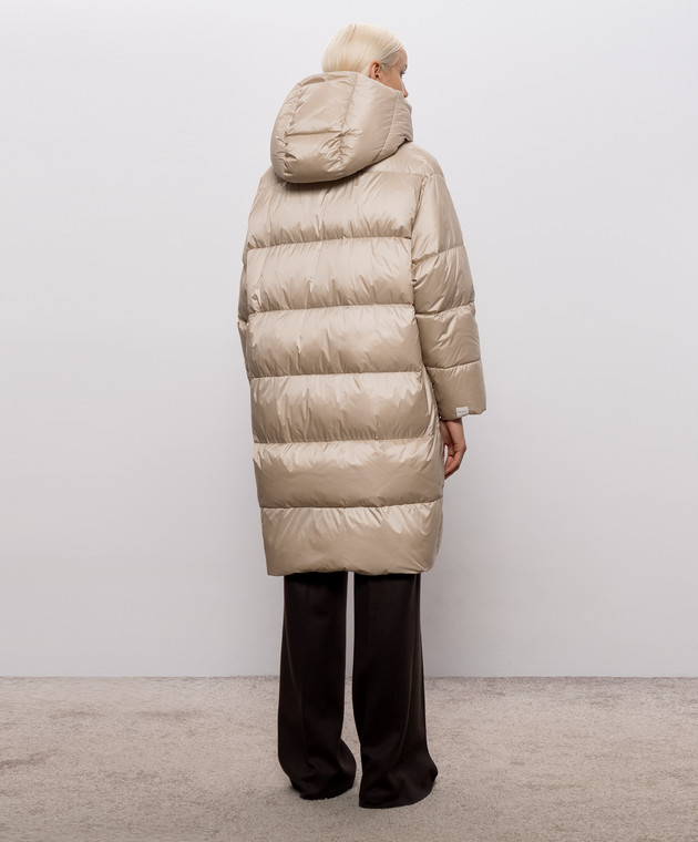Max Mara Бежевый пуховик VELIERO MTCVELIERO изображение 4
