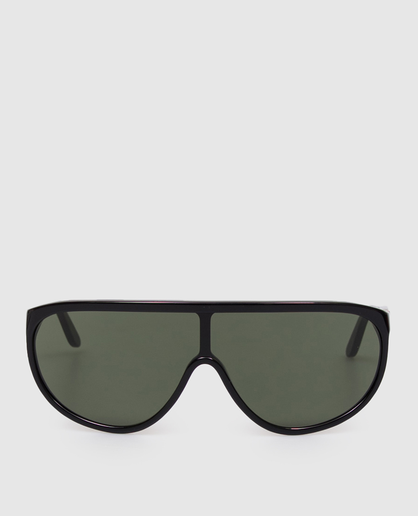 Черные солнцезащитные очки Shield Aviator