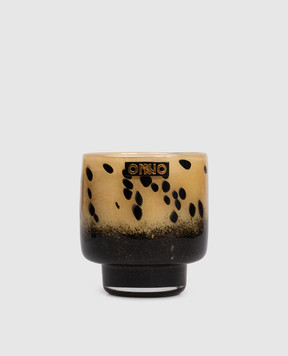 Onno Свічка Art Brigitte S з ароматом Zanzibar в скляному свічнику ON820Z