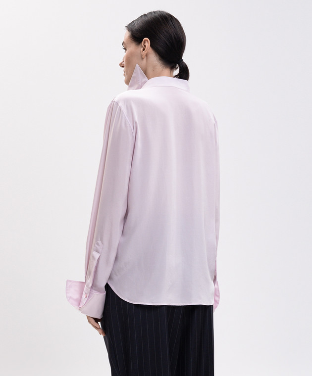 Givenchy Рожева блуза із шовку BW61NN15J0 зображення 4