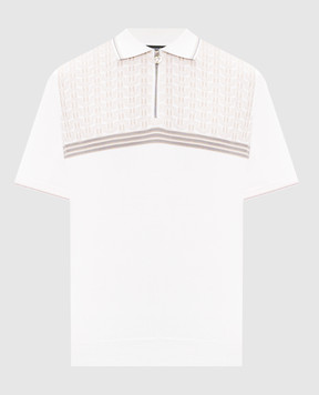 Stefano Ricci Поло з шовком з візерунком K818117P31F26283