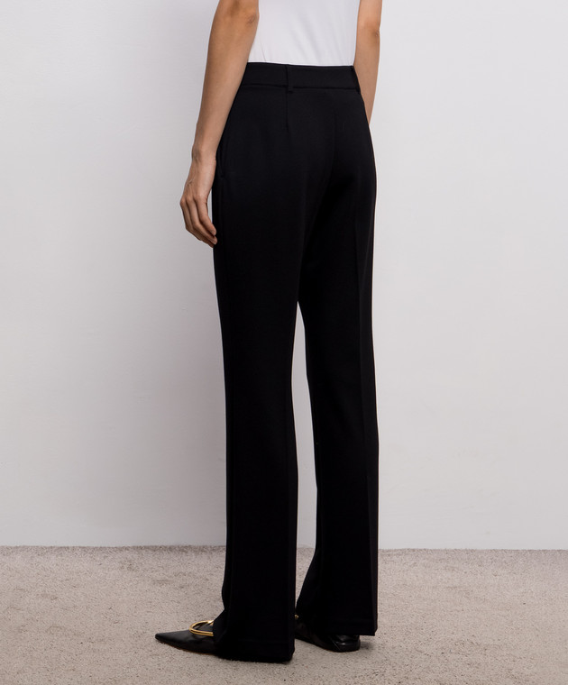 Twinset Черные брюки-клеш 262AP2521 изображение 4