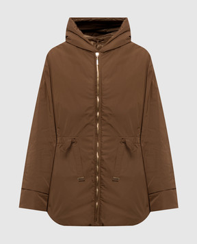 Max Mara Коричнева двостороння куртка CHARME MTCCHARME