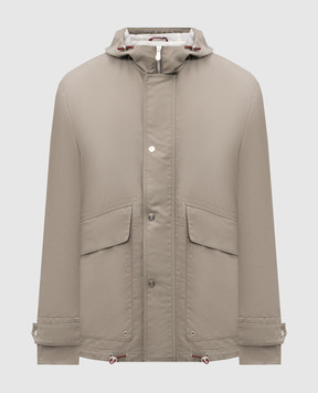 Brunello Cucinelli Куртка цвета хаки MY4196574