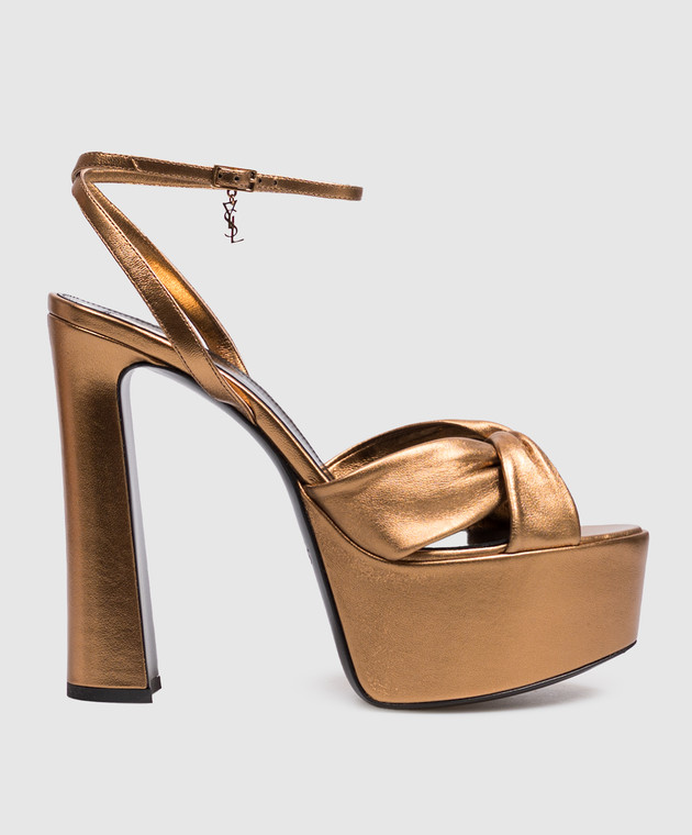 Saint Laurent Кожаные босоножки FRANCIANE 869730AAGWT