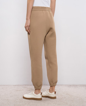 Mackage Бежеві джогери NEV-R з фактурним логотипом NEVR