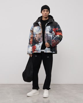 Off-White Куртка World Paint 44MED064F5F003