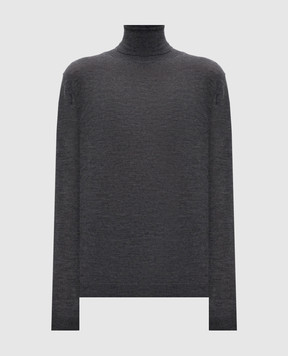 Allude Сірий гольф з кашеміру 25579101