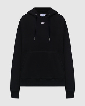 Off-White Черные худи с эмблемой Paint Arrow 44MBB085S26F00K