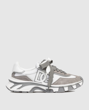 Dolce&Gabbana Сірі комбіновані кросівки Country Road CS2403A0208