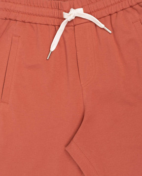 Brunello Cucinelli Дитячі помаранчеві джогери BE854E356C