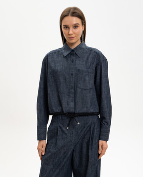 3.1 Phillip Lim Синяя джинсовая рубашка E26221767DES