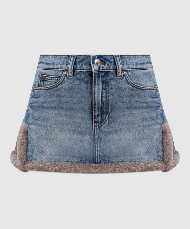 Alexander Wang Блакитна джинсова спідниця міні 4DC4265906