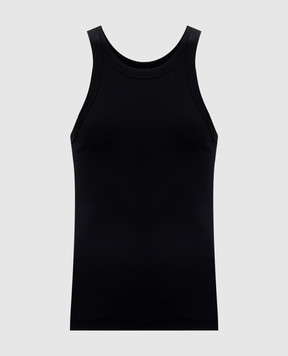 Toteme Черный топ в рубчик 211437772