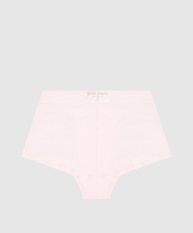 Palm Angels Розовые трусики-шорты с нашивкой логотипа PLA1UWBT08SI